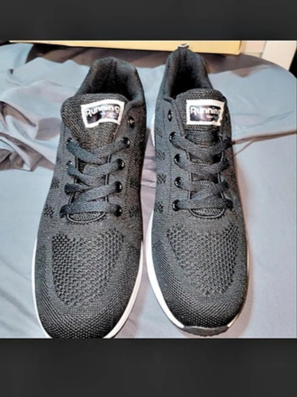 Running Black & White Sneakers US 8.5 NWOT